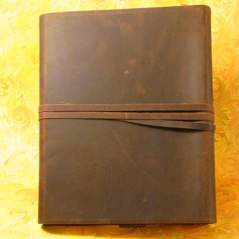 Albu Fotografico Artigianale In PELLE ECO WOOD EFFETTO LEGNO GRIGIO - Foto 11